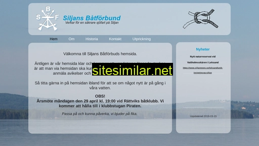 siljansbatforbund.se alternative sites