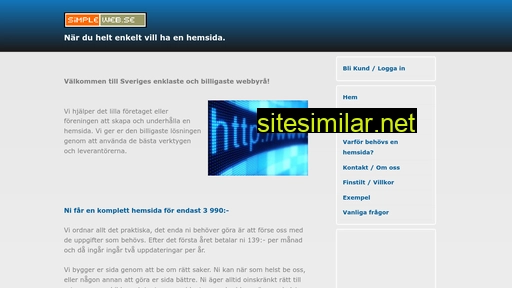 simpleweb.se alternative sites