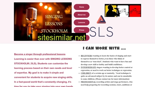 singinglessons-stockholm.se alternative sites