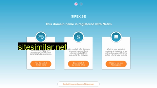sipex.se alternative sites