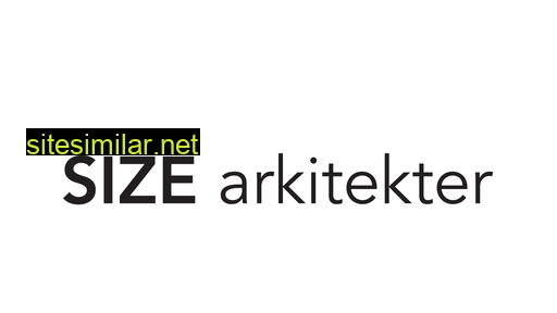 sizearkitekter.se alternative sites