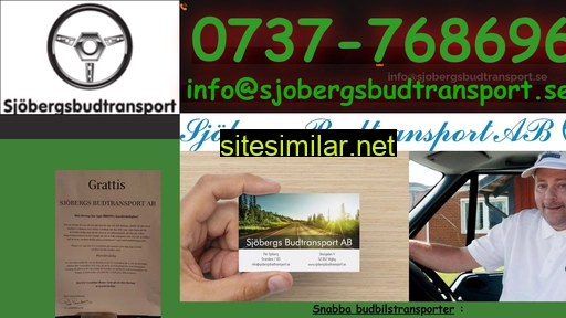 Sjobergsbudtransport similar sites