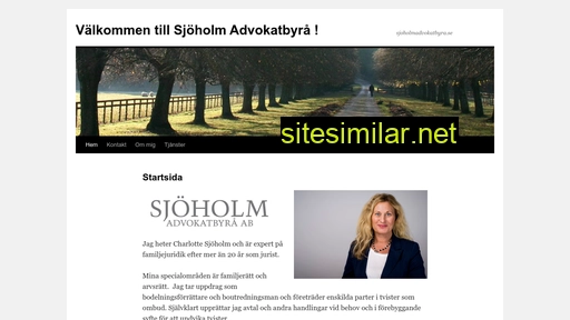 sjoholmadvokatbyra.se alternative sites