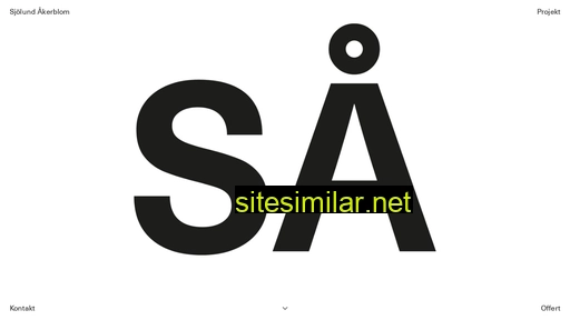 sjolundakerblom.se alternative sites