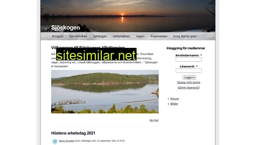 sjoskogen.se alternative sites