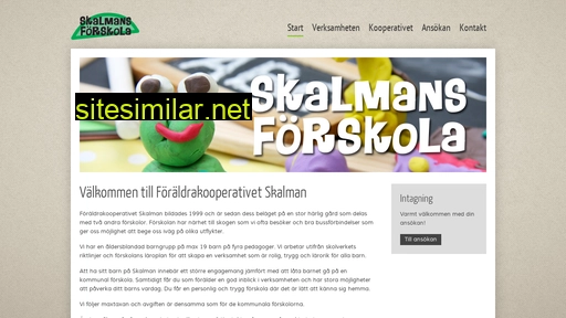 skalmansforskola.se alternative sites