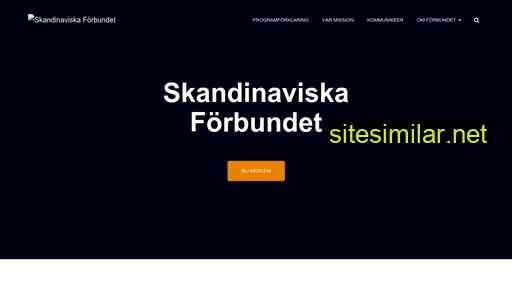 Skandinaviskaforbundet similar sites