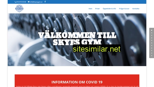 skyesgym.se alternative sites