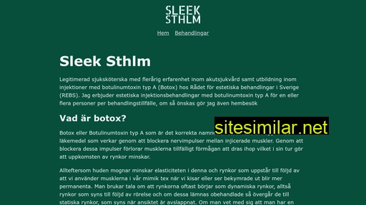 sleeksthlm.se alternative sites