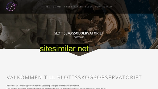 slottsskogsobservatoriet.se alternative sites