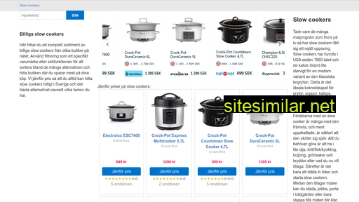 Slowcookers similar sites