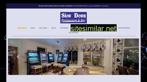 slowdownrestaurang.se alternative sites