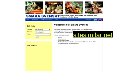 smakasvenskt.se alternative sites