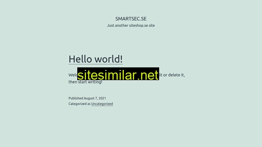smartsec.se alternative sites