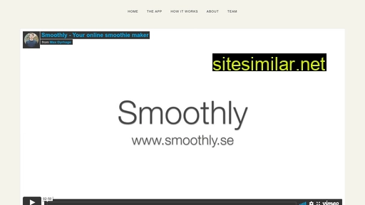 Smoothly similar sites