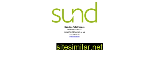 sndm.se alternative sites