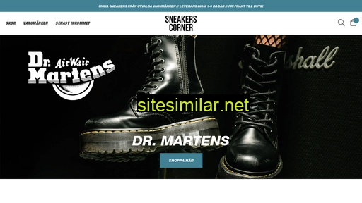 sneakerscorner.se alternative sites