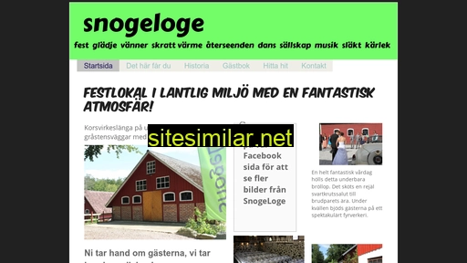 snogeloge.se alternative sites