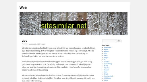 snoweb.se alternative sites