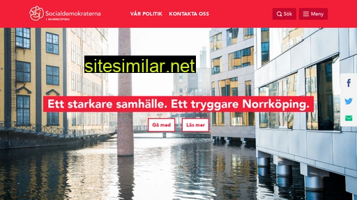 socialdemokraternainorrkoping.se alternative sites