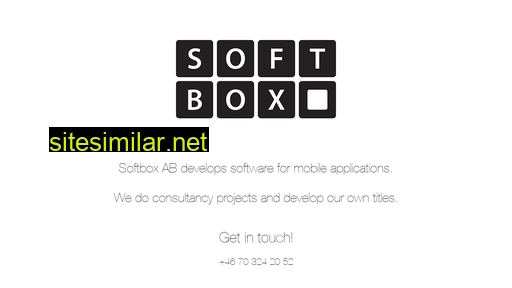 softbox.se alternative sites
