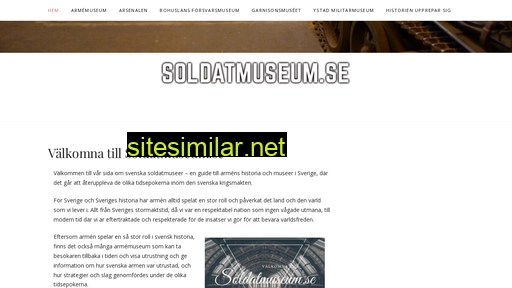 soldatmuseum.se alternative sites