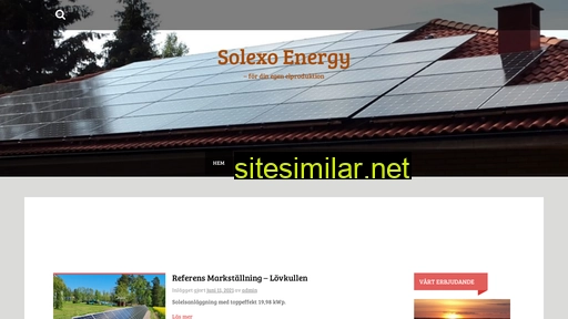 solexo.se alternative sites