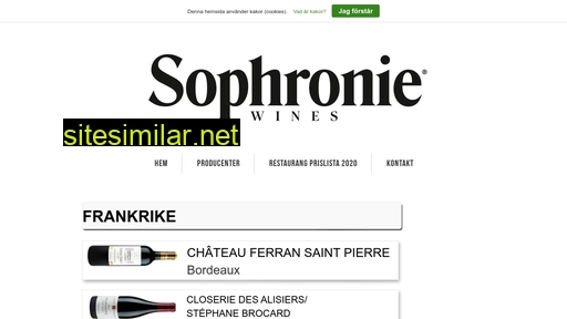 sophronie.se alternative sites