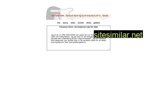Sorenjonsson similar sites
