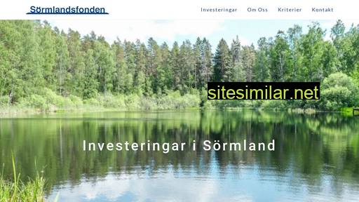 sormlandsfonden.se alternative sites