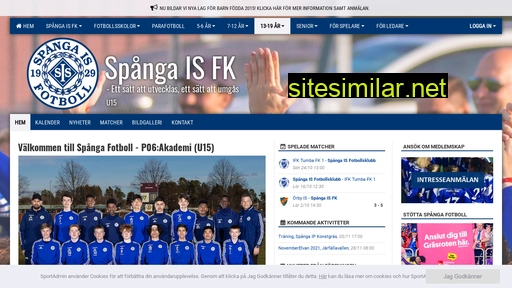 spangafotboll.se alternative sites