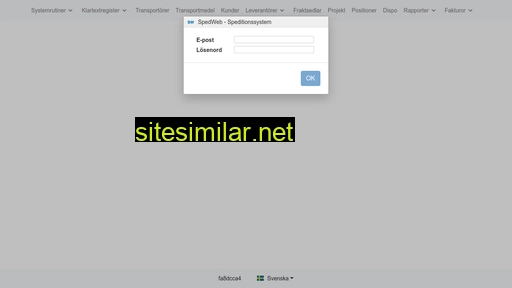 spedweb.se alternative sites