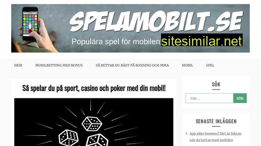 spelamobilt.se alternative sites