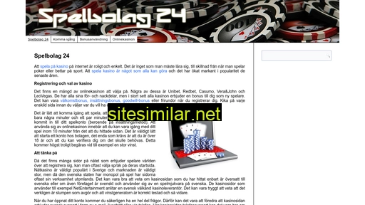 Spelbolag24 similar sites