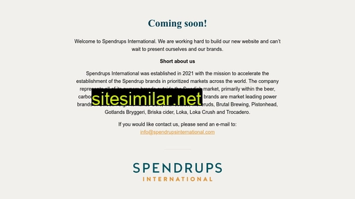 spendrupsinternational.se alternative sites