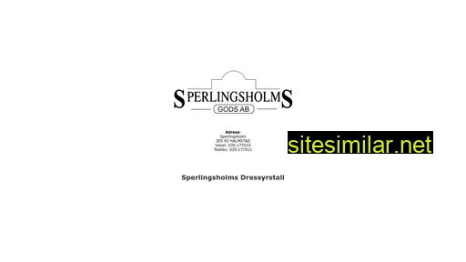 sperlingsholm.se alternative sites