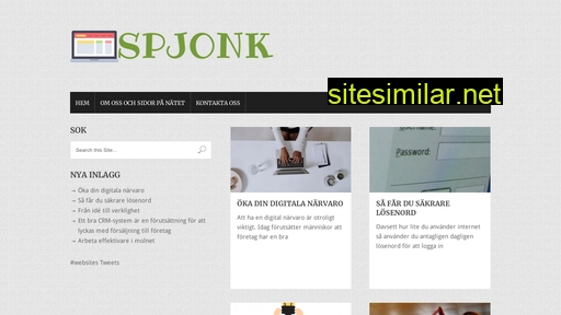 spjonk.se alternative sites