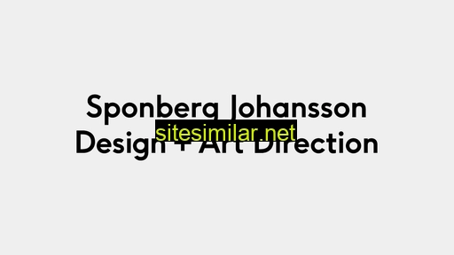 sponberg-johansson.se alternative sites