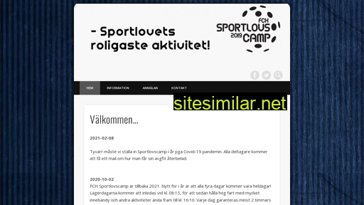 sportlovscamp.se alternative sites