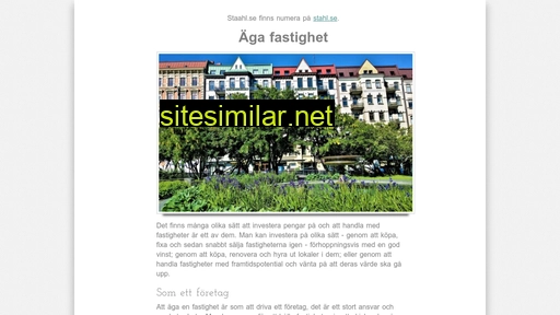 staahl.se alternative sites