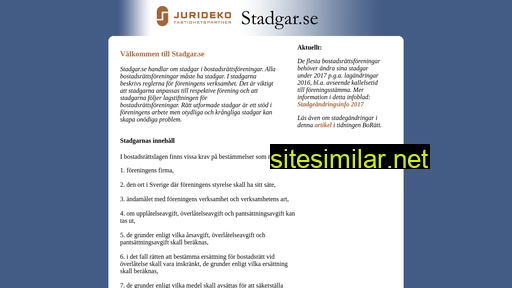stadgar.se alternative sites