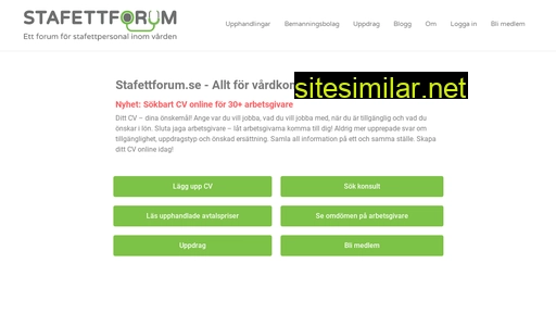 Stafettforum similar sites