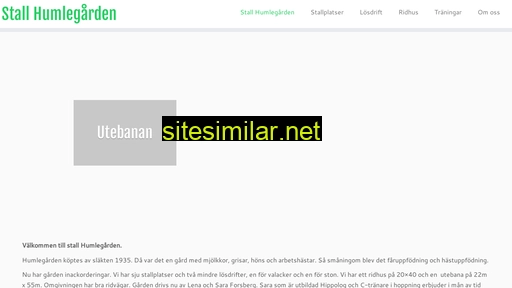 stallhumlegarden.se alternative sites