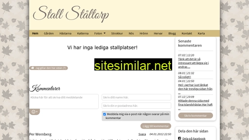Stallstaltorp similar sites