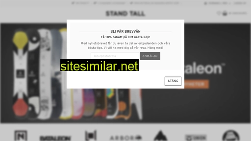 standtall.se alternative sites