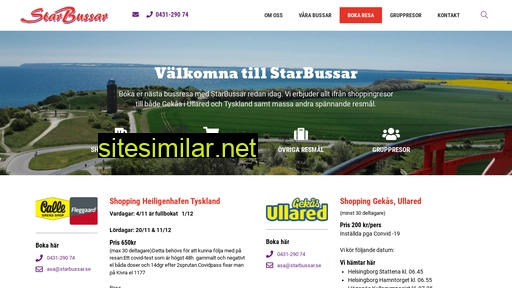 starbussar.se alternative sites