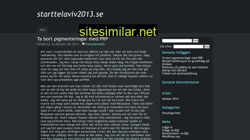 starttelaviv2013.se alternative sites