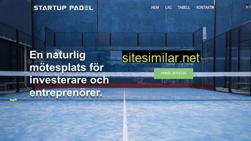 startuppadel.se alternative sites