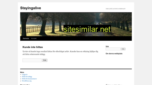 stayingalive.se alternative sites