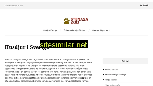 stenasazoo.se alternative sites